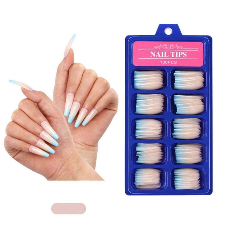 Candy Color Full Cover Matte False Fake Nails Extension False Nails Bennys Beauty World