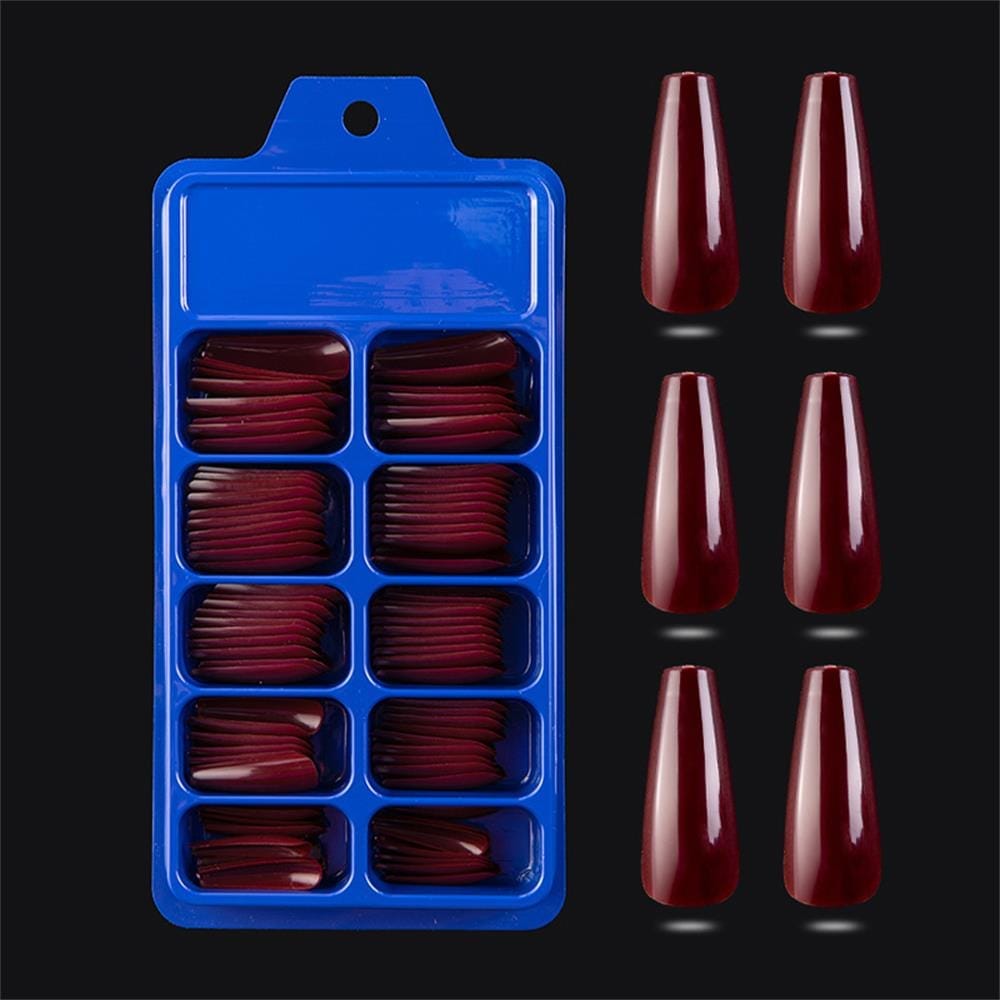 Candy Color Full Cover Matte False Fake Nails Extension False Nails Bennys Beauty World