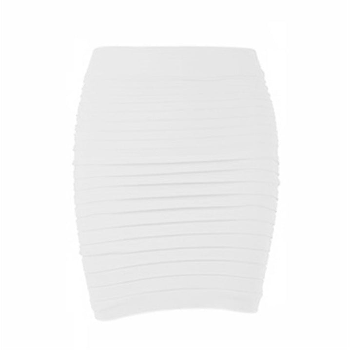 Candy Color Summer Short Elastic Pleated Skirt Bennys Beauty World