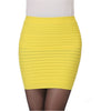 Candy Color Summer Short Elastic Pleated Skirt Bennys Beauty World