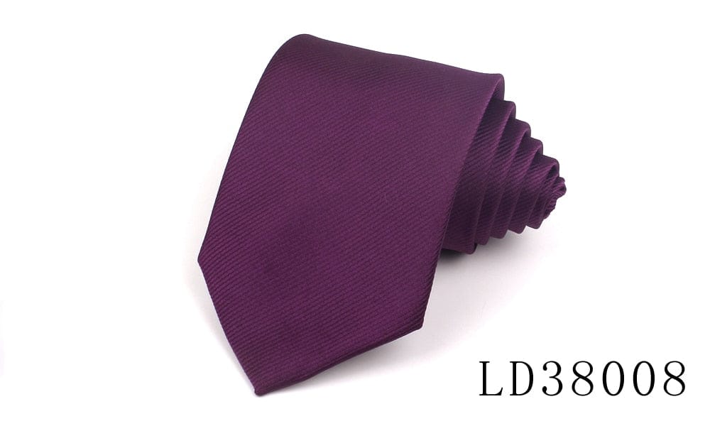 Candy Color Ties For Men  Polyester Classic Neckties Bennys Beauty World