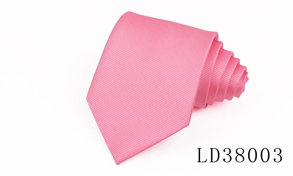 Candy Color Ties For Men  Polyester Classic Neckties Bennys Beauty World
