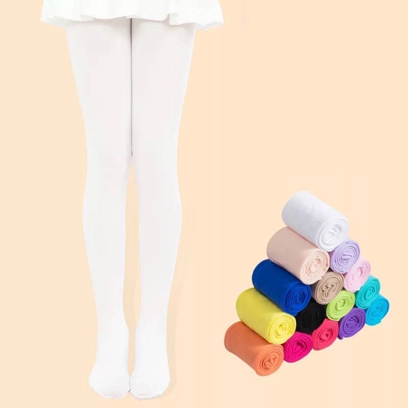 Candy color children tights for baby girls kids cute velvet pantyhose –  Bennys Beauty World