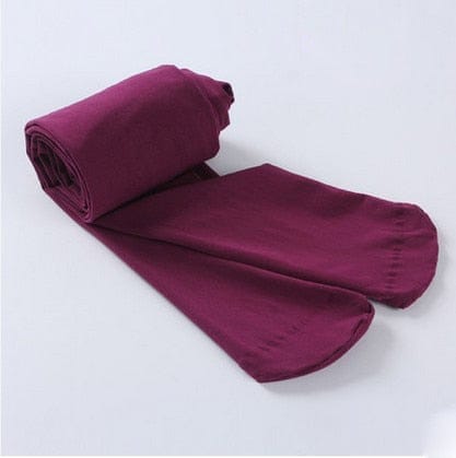 Candy color children tights  for baby girls kids cute velvet pantyhose Bennys Beauty World