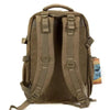 Canvas Military School Backpack Bennys Beauty World