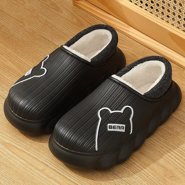 Cartoon Waterproof Cotton Slippers For Women In Winter Bennys Beauty World