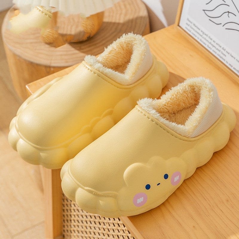 Cartoon Waterproof Cotton Slippers For Women In Winter Bennys Beauty World