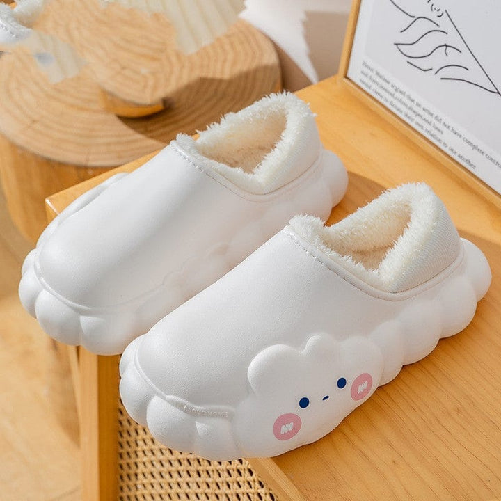 Cartoon Waterproof Cotton Slippers For Women In Winter Bennys Beauty World