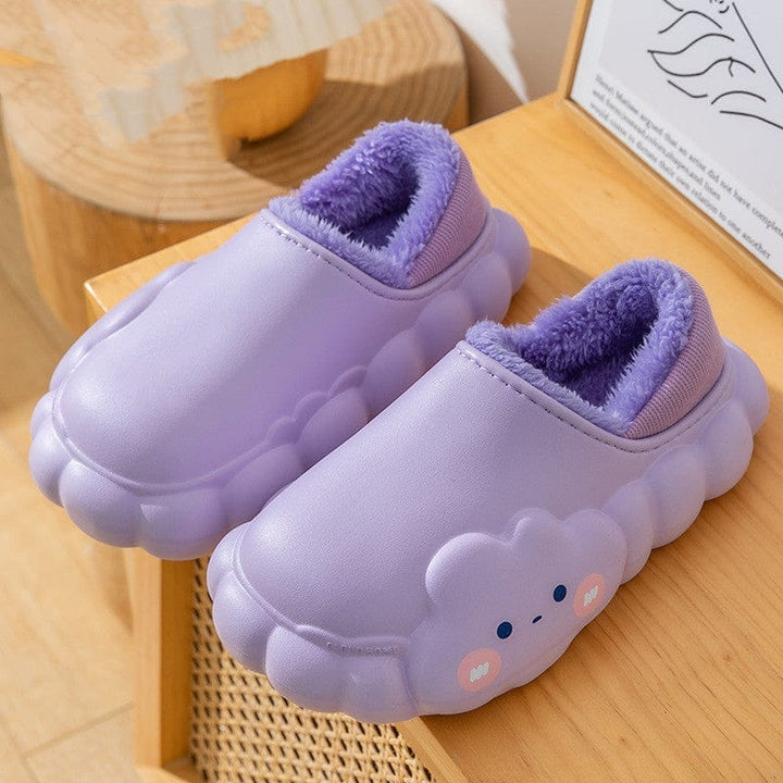 Cartoon Waterproof Cotton Slippers For Women In Winter Bennys Beauty World