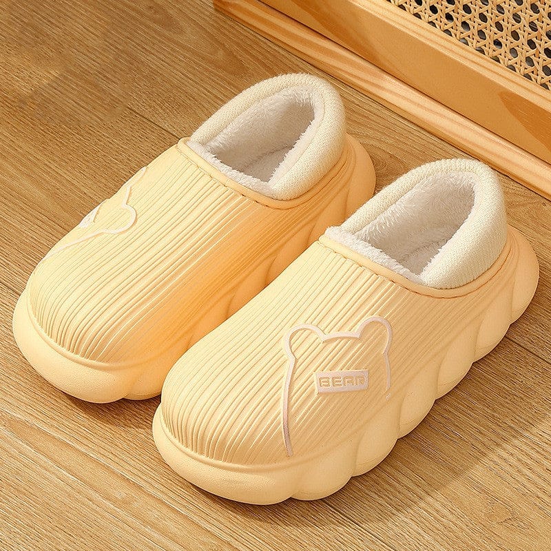 Cartoon Waterproof Cotton Slippers For Women In Winter Bennys Beauty World