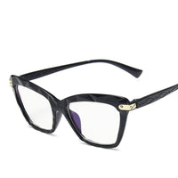 Cat Eye Glasses Women's Retro Brand Designer Eyeglasses Bennys Beauty World