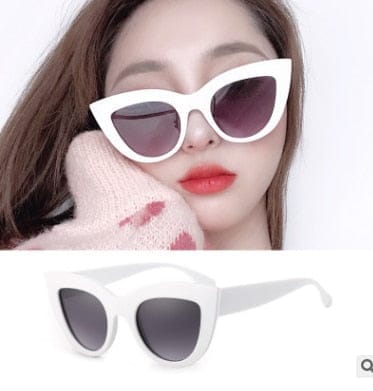 Cool hotsell white sunglasses