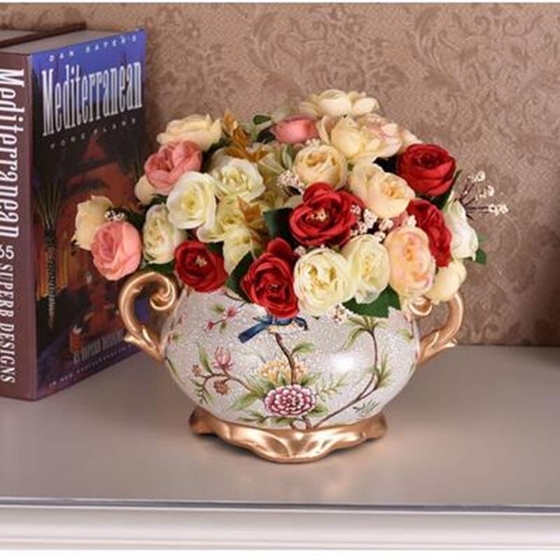 Ceramic vase livingroom ornaments Bennys Beauty World