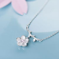 Cherry Blossom Necklace Bennys Beauty World