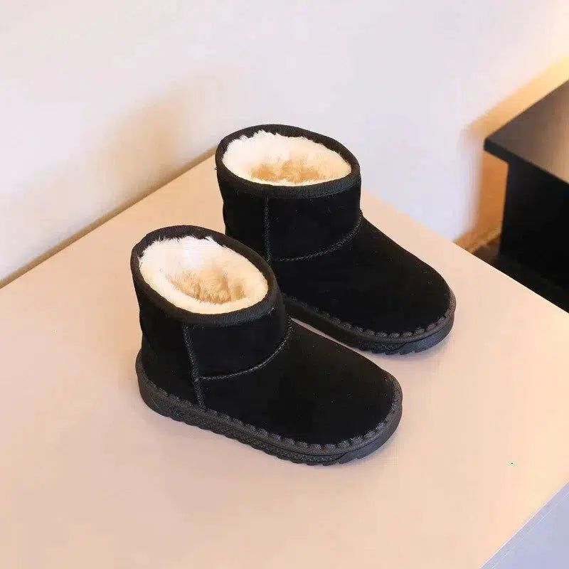 Children Casual Shoes Baby Boys And Girls Fashion Fur Snow Boots Bennys Beauty World