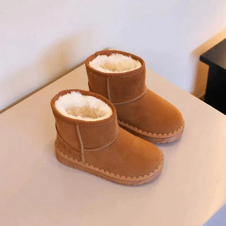 Children Casual Shoes Baby Boys And Girls Fashion Fur Snow Boots Bennys Beauty World