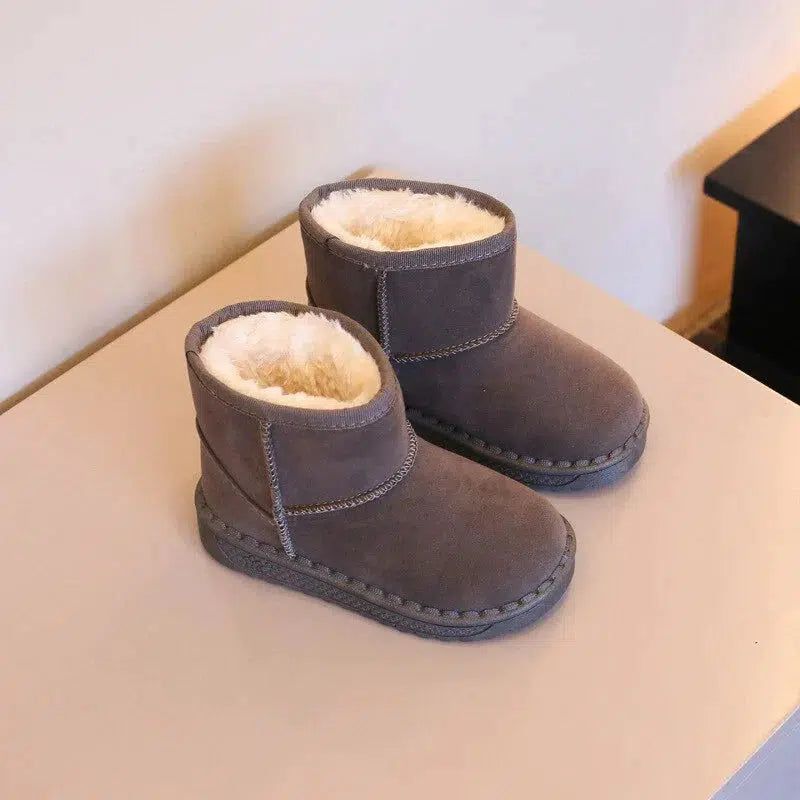 Children Casual Shoes Baby Boys And Girls Fashion Fur Snow Boots Bennys Beauty World