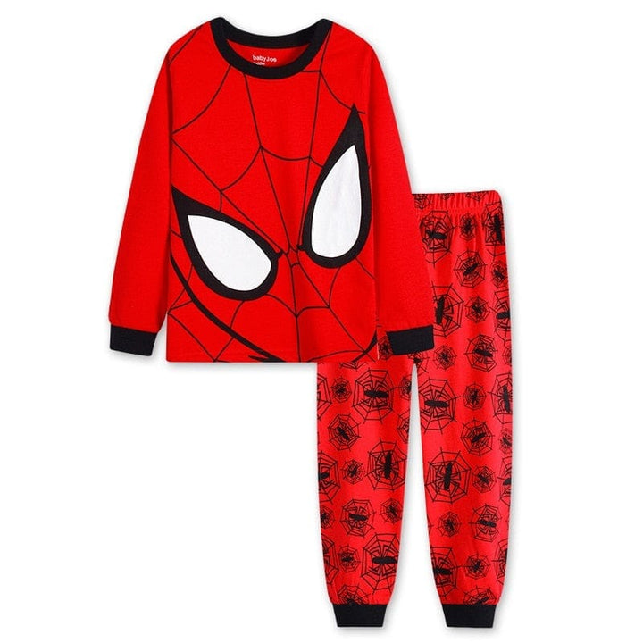 Children's Clothing Sets Boys Sleepwear Kids Spider Cartoon Pyjamas Bennys Beauty World