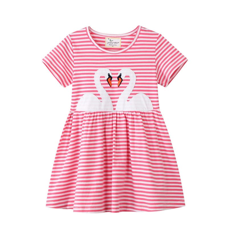 Children's Clothing Summer Girls Short Sleeve Dress Princess Skirt Bennys Beauty World
