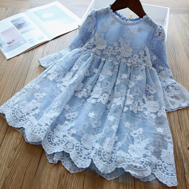 Children's Dress Embroidered Mesh Tulle Tutu Dress Skirt Bennys Beauty World