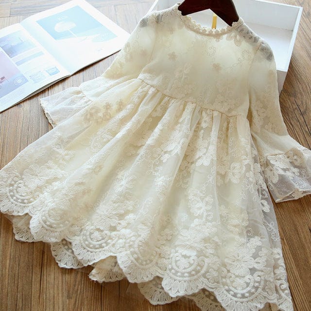 Children's Dress Embroidered Mesh Tulle Tutu Dress Skirt Bennys Beauty World