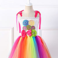 Children's Lollipop Dress Mesh Tutu Skirt Girls' Dress Bennys Beauty World