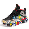 Children's Sports Sneakers Graffiti Pattern Casual Shoes Bennys Beauty World