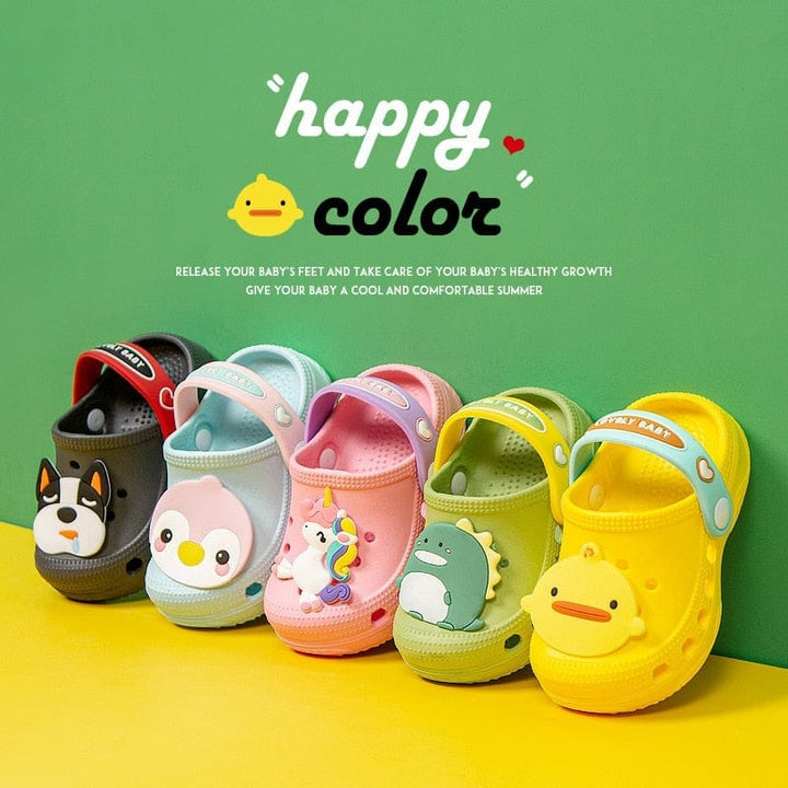 Children's Summer  Sandals Soft Bottom Beach Shoes For Kids Bennys Beauty World