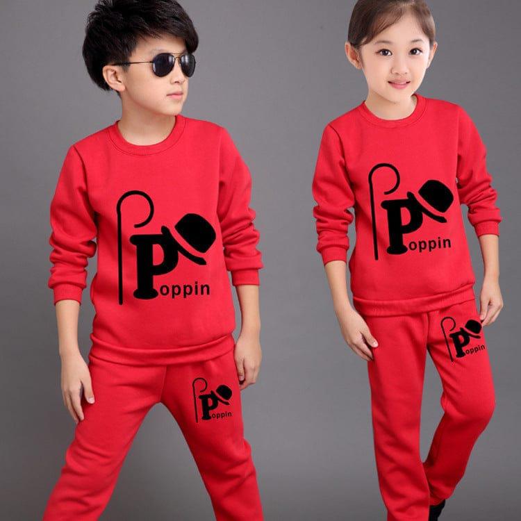 Children's clothing 2021 autumn clothing new children suit for boys and girls clothing spring and autumn suit Korean version two pieces of sports suit Bennys Beauty World