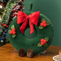 Christmas Gingerbread Man Igloo And Christmas Tree Plush Toy Bennys Beauty World
