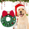 Christmas Pet Bow-knot Collar Friendly To Skin Xmas Pet Scarf WashableParty Pet Dog Neck Strap Scarf Photo Prop Pet Supplies Bennys Beauty World
