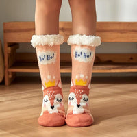 Christmas Warm Socks Plus Cotton Thick Cartoon Winter Socks Bennys Beauty World