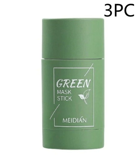 Cleansing Green Tea Mask Clay Stick Oil Control Anti-Acne Whitening Seaweed Mask Skin Care Bennys Beauty World