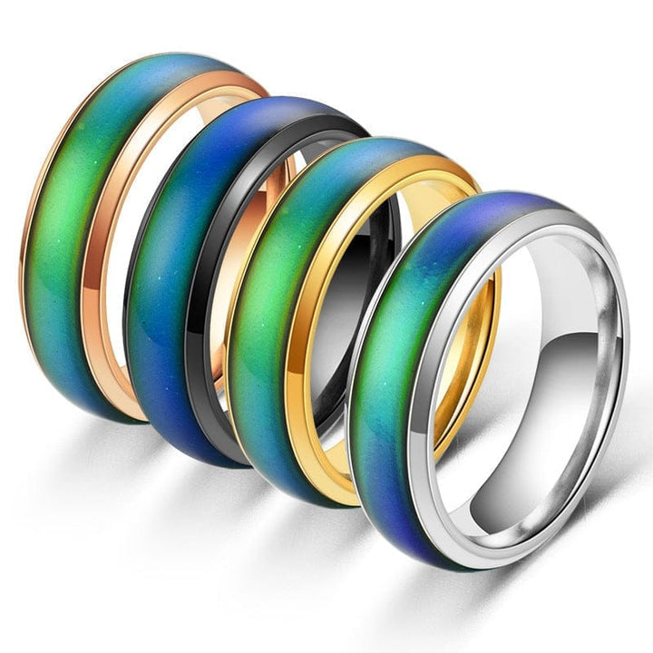 Color Changing Rings Stainless Steel  Couples Rings Bennys Beauty World