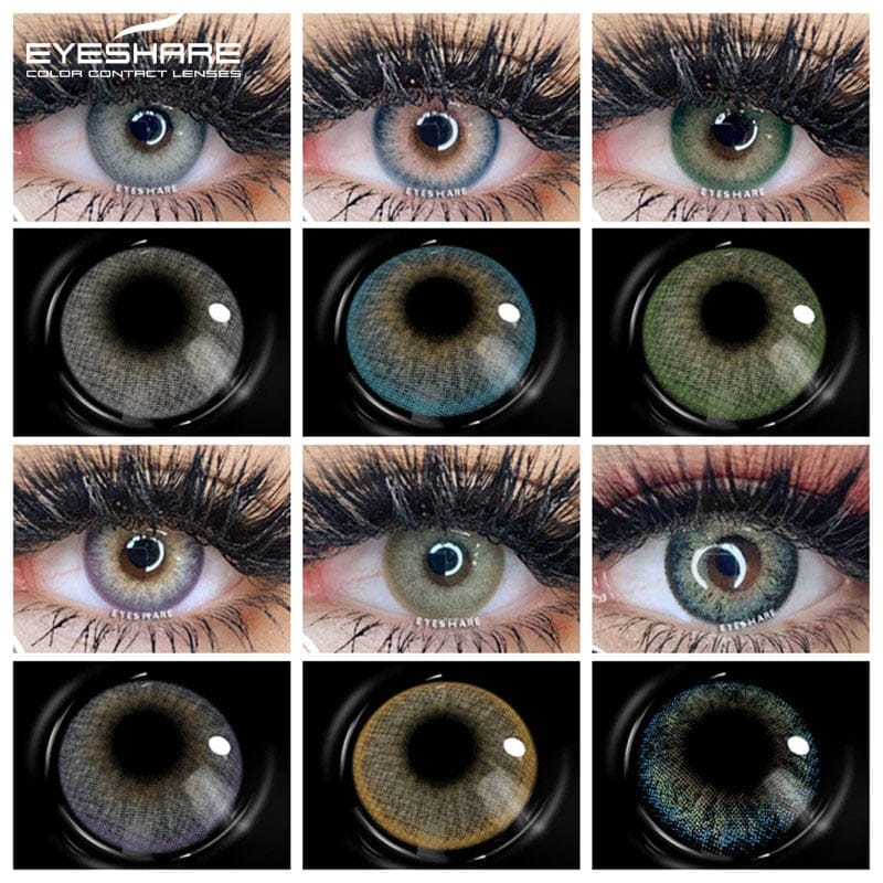 Color Contact Lenses for Eyes 1 pair Bennys Beauty World