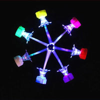 Colored Fiber Optic LED Light-up Mini Christmas Tree Bennys Beauty World