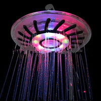 Colorful LED With Four Colors And 8 Inches Shower Head Bennys Beauty World