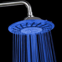 Colorful LED With Four Colors And 8 Inches Shower Head Bennys Beauty World