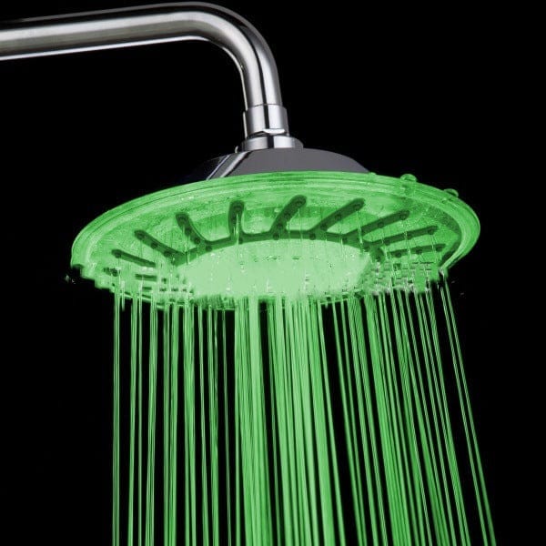 Colorful LED With Four Colors And 8 Inches Shower Head Bennys Beauty World