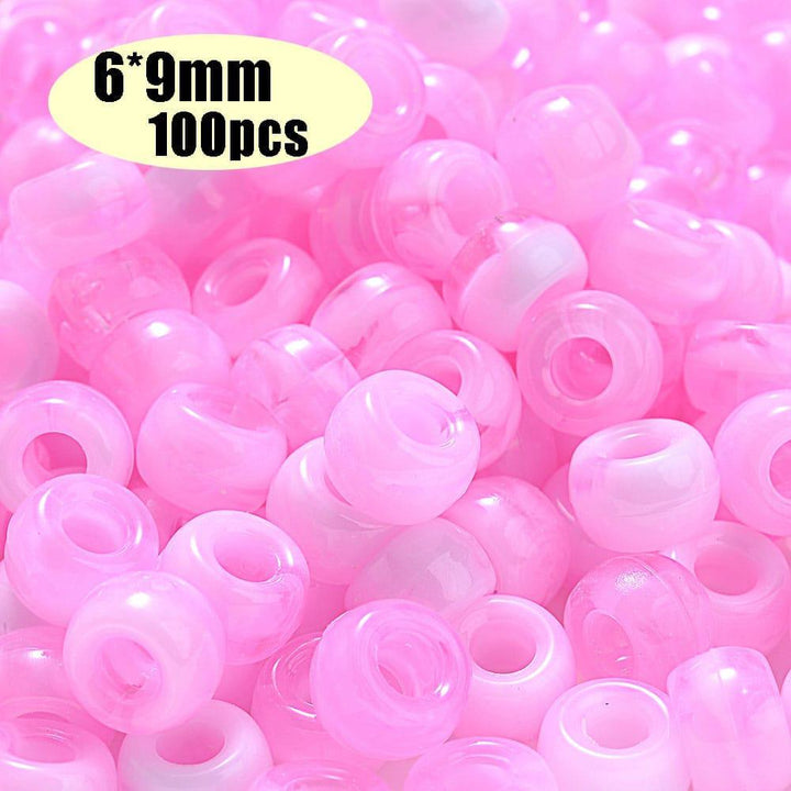 Colorful Pony Beads Fashion Hair Beads For Kids Bennys Beauty World