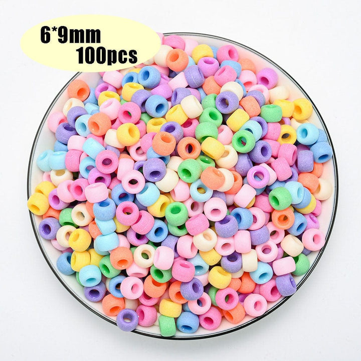 Colorful Pony Beads Fashion Hair Beads For Kids Bennys Beauty World