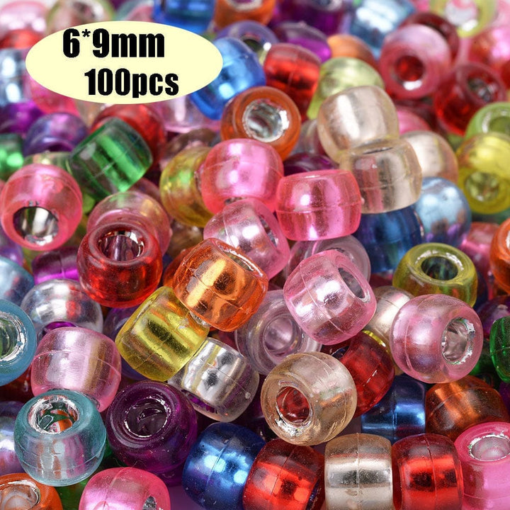 Colorful Pony Beads Fashion Hair Beads For Kids Bennys Beauty World