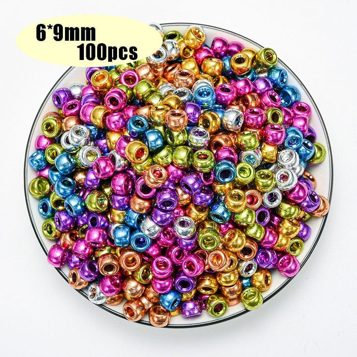 Colorful Pony Beads Fashion Hair Beads For Kids Bennys Beauty World