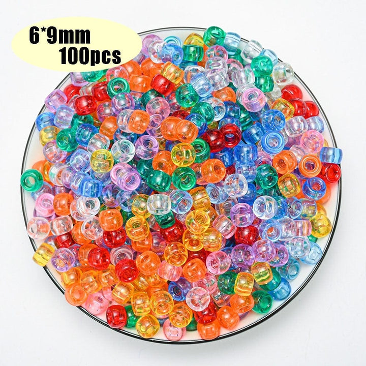 Colorful Pony Beads Fashion Hair Beads For Kids Bennys Beauty World