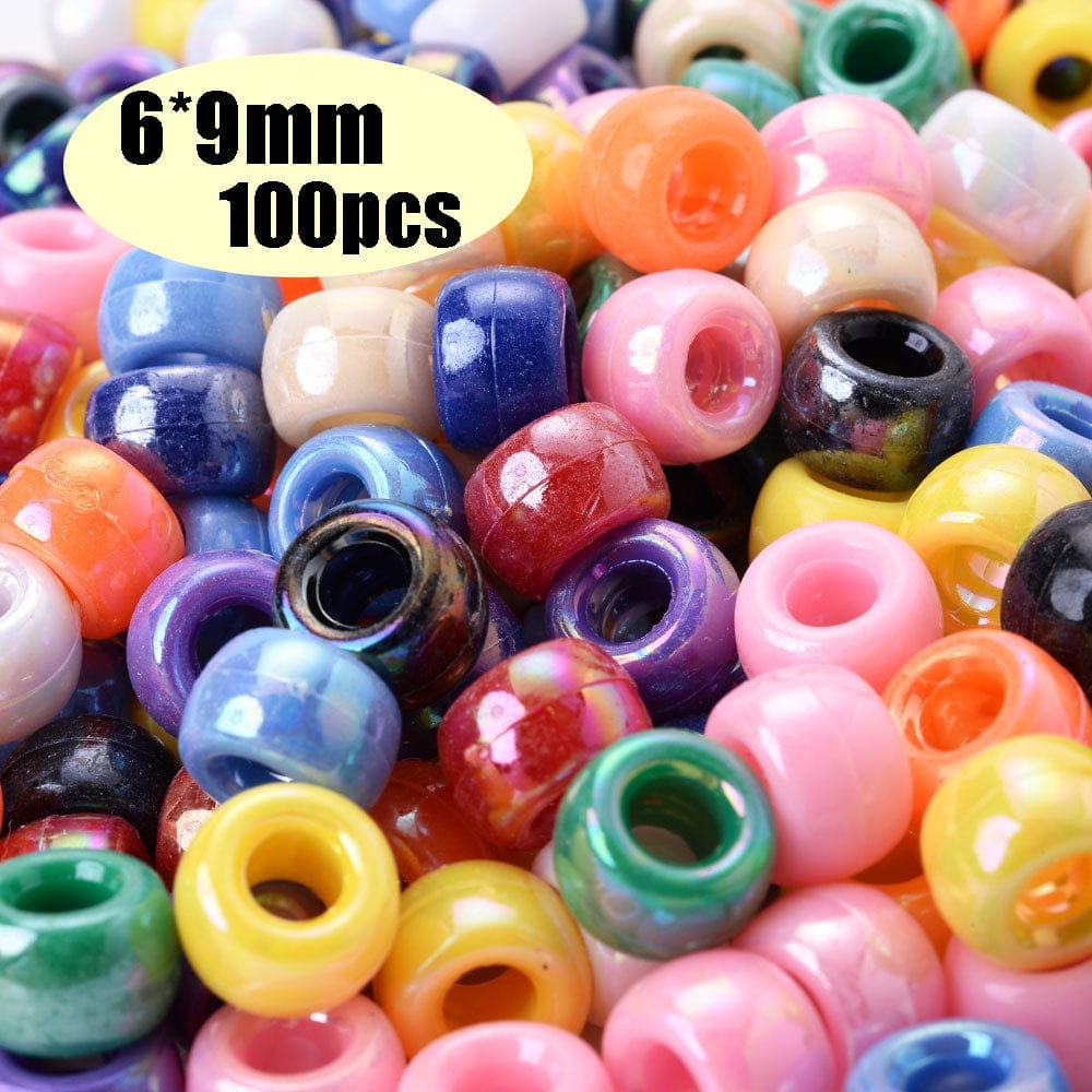 Colorful Pony Beads Fashion Hair Beads For Kids Bennys Beauty World