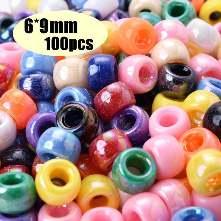 Colorful Pony Beads Fashion Hair Beads For Kids Bennys Beauty World