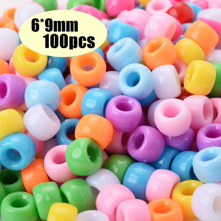 Colorful Pony Beads Fashion Hair Beads For Kids Bennys Beauty World