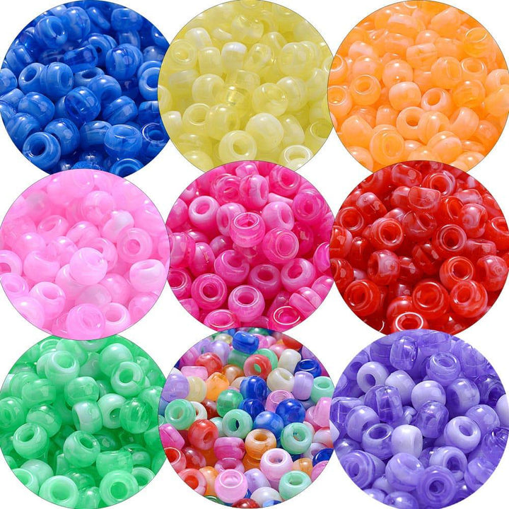 Colorful Pony Beads Fashion Hair Beads For Kids Bennys Beauty World