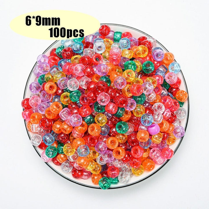 Colorful Pony Beads Fashion Hair Beads For Kids Bennys Beauty World