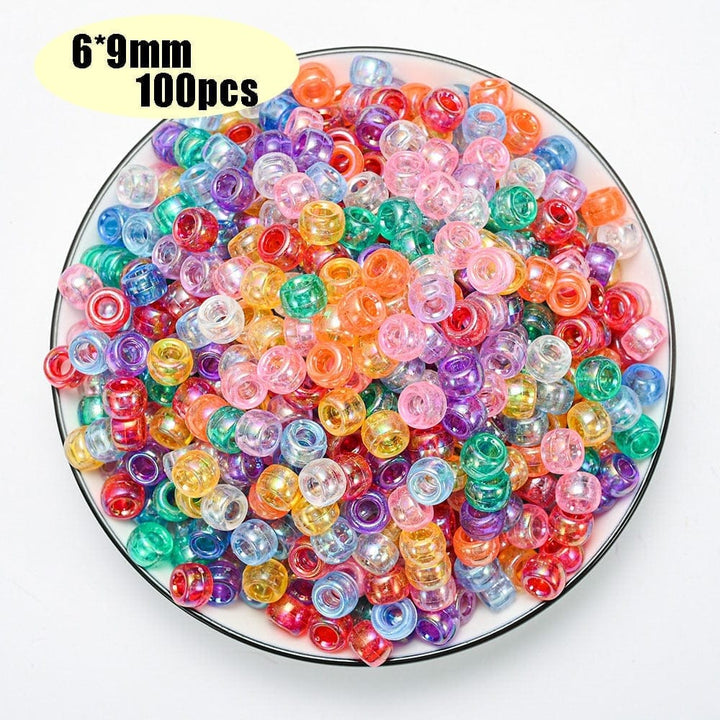 Colorful Pony Beads Fashion Hair Beads For Kids Bennys Beauty World